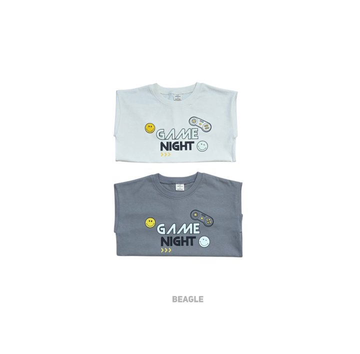 Beagle - Korean Children Fashion - #prettylittlegirls - Game Print Tee - 6