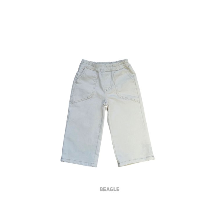 Beagle - Korean Children Fashion - #stylishchildhood - Today Pocket Span Pants - 3