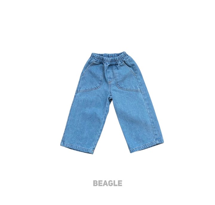 Beagle - Korean Children Fashion - #todddlerfashion - Pure Pocket Denim Pants - 3