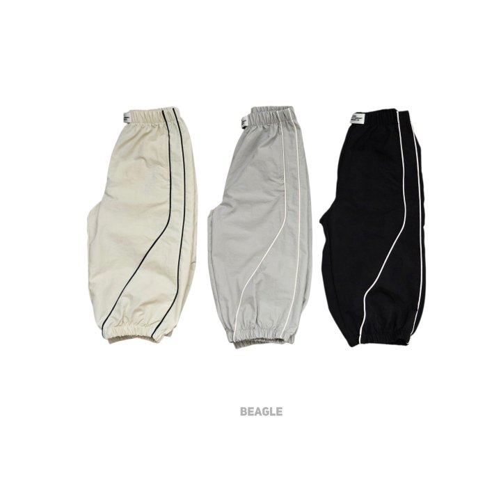 Beagle - Korean Children Fashion - #todddlerfashion - Two-Cut Stripe Pants - 2