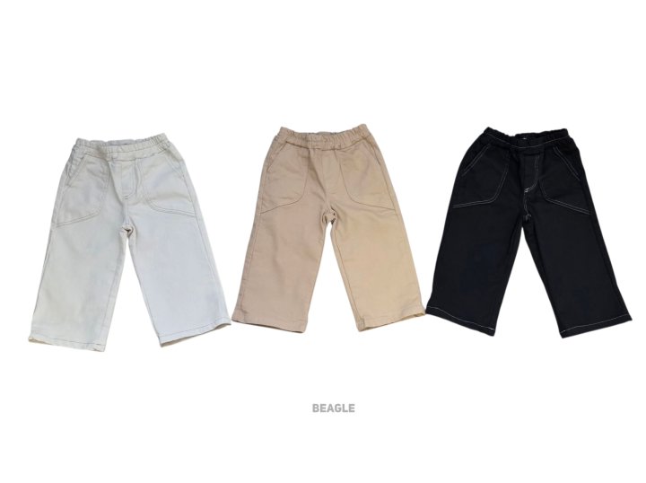 Beagle - Korean Children Fashion - #todddlerfashion - Today Pocket Span Pants
