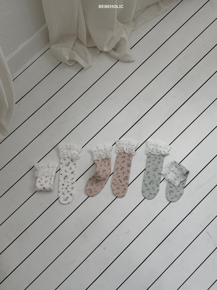 Bebe Holic - Korean Baby Fashion - #babyboutique - Angela Knee Socks - 6