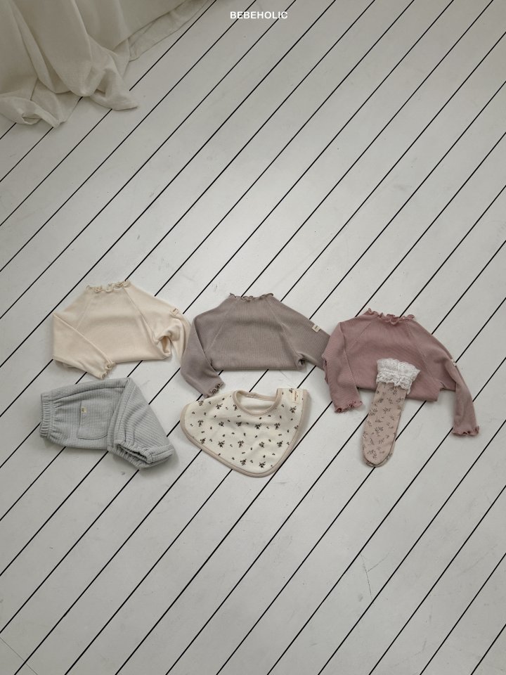 Bebe Holic - Korean Baby Fashion - #babyboutique - Bunny Ribbed Tee