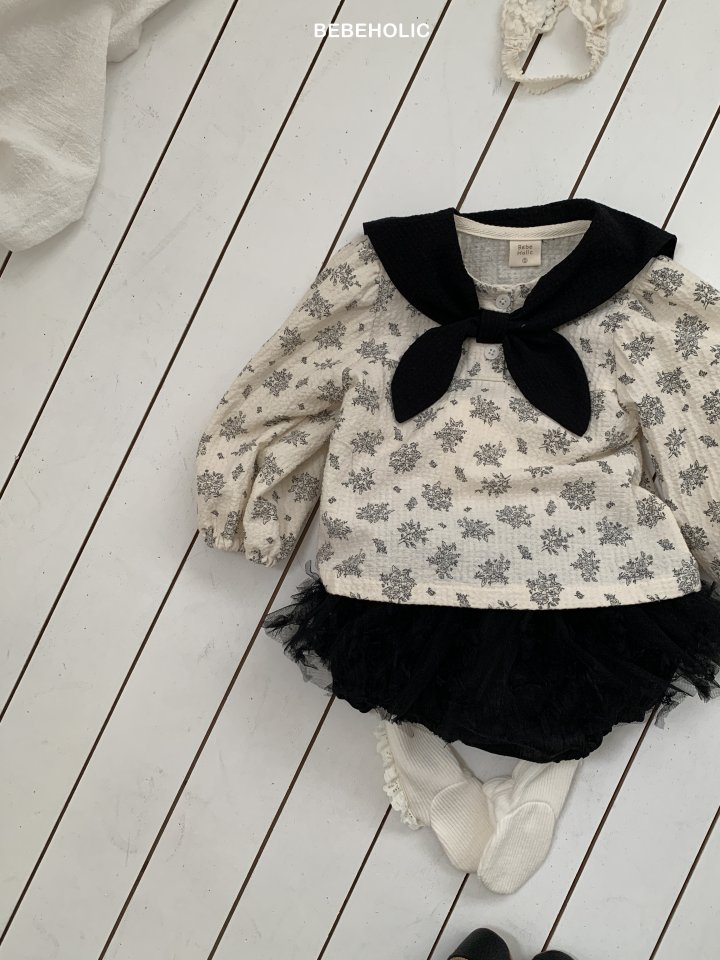 Bebe Holic - Korean Baby Fashion - #babyboutique - Ruby Cape Blouse - 8