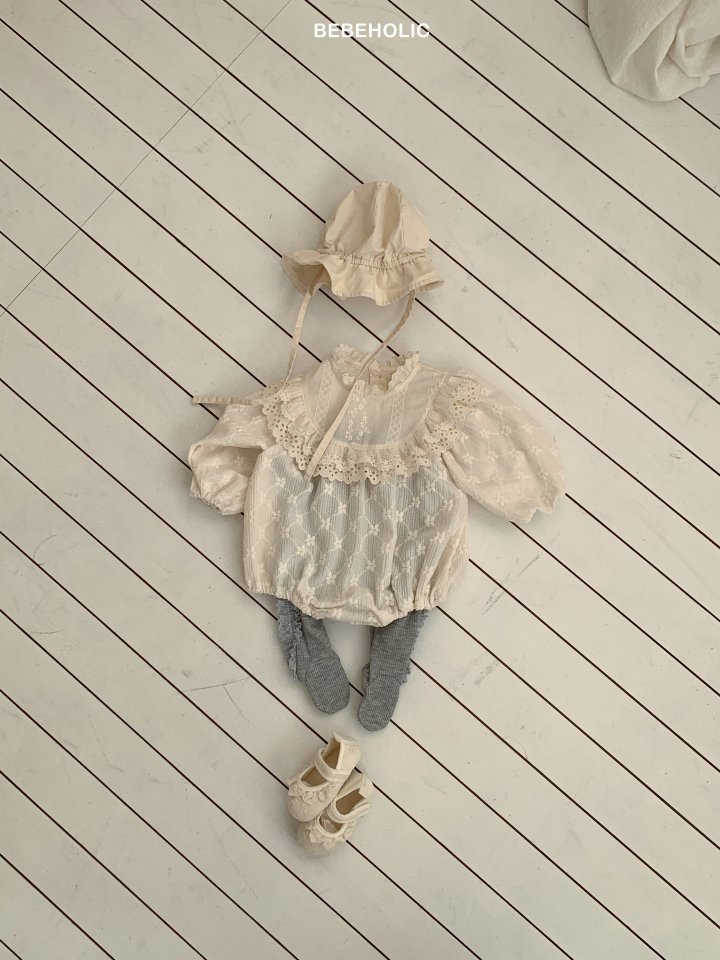 Bebe Holic - Korean Baby Fashion - #babyboutique - Brie Lace Suit - 5