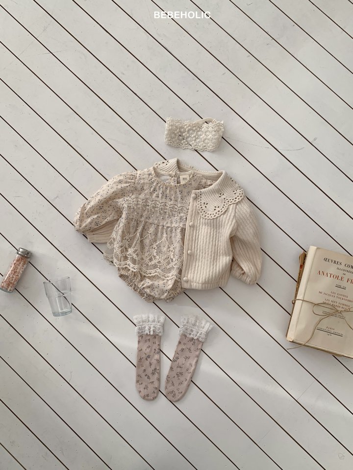 Bebe Holic - Korean Baby Fashion - #babyboutique - Rippy Lace Suit - 5
