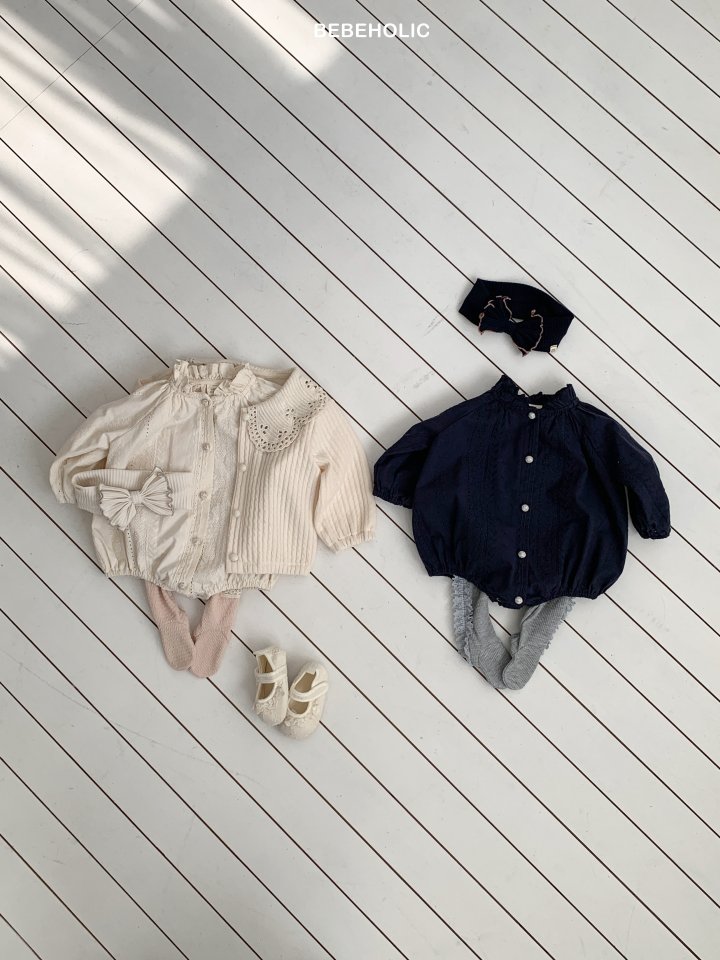 Bebe Holic - Korean Baby Fashion - #babyboutique - Ami Frill Suit - 3