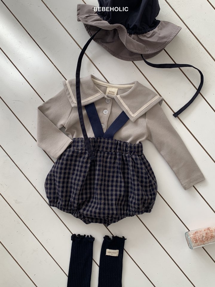 Bebe Holic - Korean Baby Fashion - #babyboutiqueclothing - Temu Check Bloomers - 8