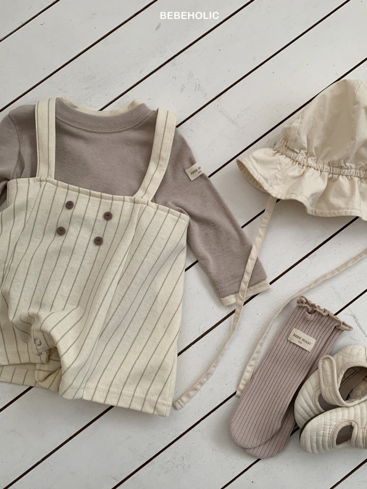 Bebe Holic - Korean Baby Fashion - #babyboutiqueclothing - Stitch Overalls - 8