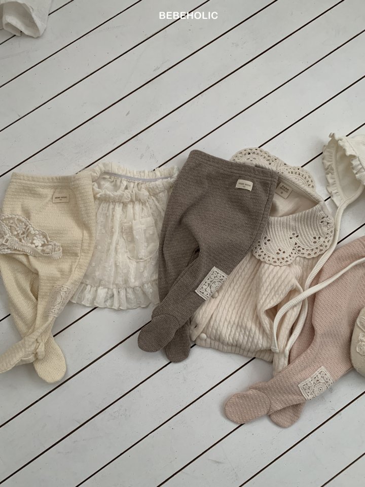 Bebe Holic - Korean Baby Fashion - #babyboutiqueclothing - Berlin Footed Leggings - 2