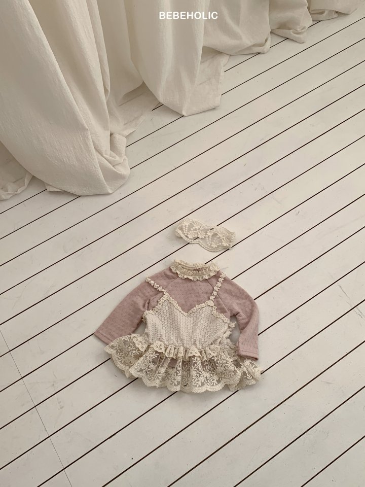 Bebe Holic - Korean Baby Fashion - #babyclothing - Pompom Bustier - 6
