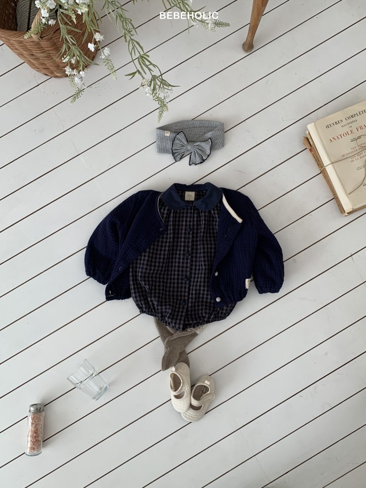 Bebe Holic - Korean Baby Fashion - #babyclothing - Temu Check Bloomers - 9