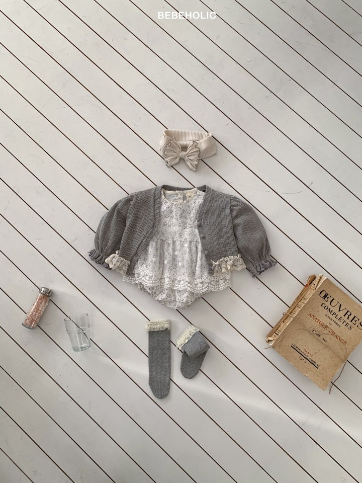 Bebe Holic - Korean Baby Fashion - #babyclothing - Rippy Lace Suit - 7
