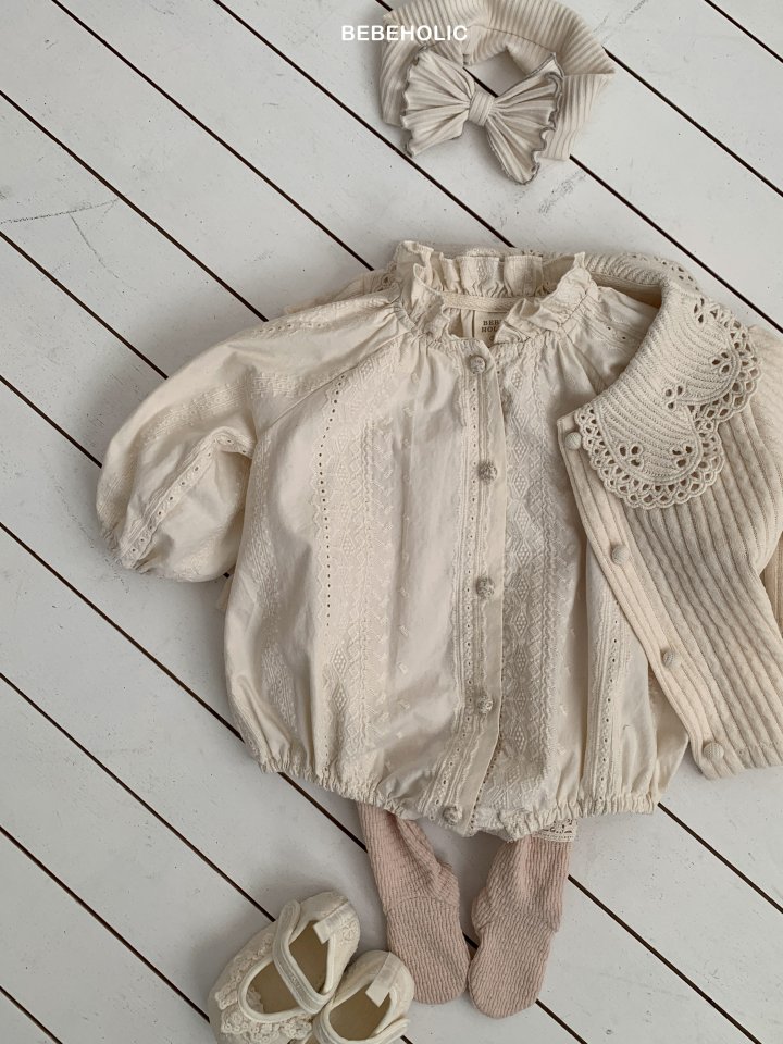 Bebe Holic - Korean Baby Fashion - #babyclothing - Ami Frill Suit - 6