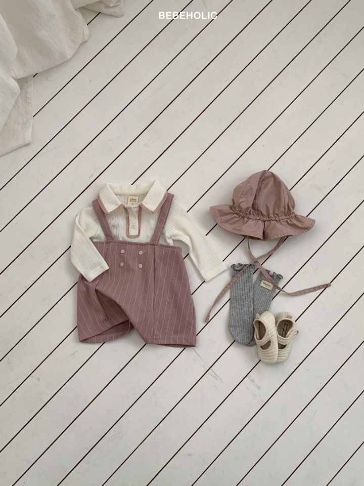 Bebe Holic - Korean Baby Fashion - #babyclothing - Stitch Overalls - 9
