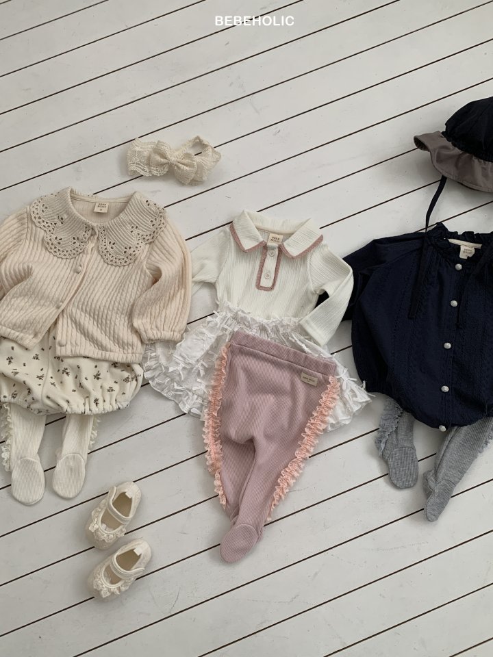 Bebe Holic - Korean Baby Fashion - #babyclothing - Shasha Footed Leggings - 2