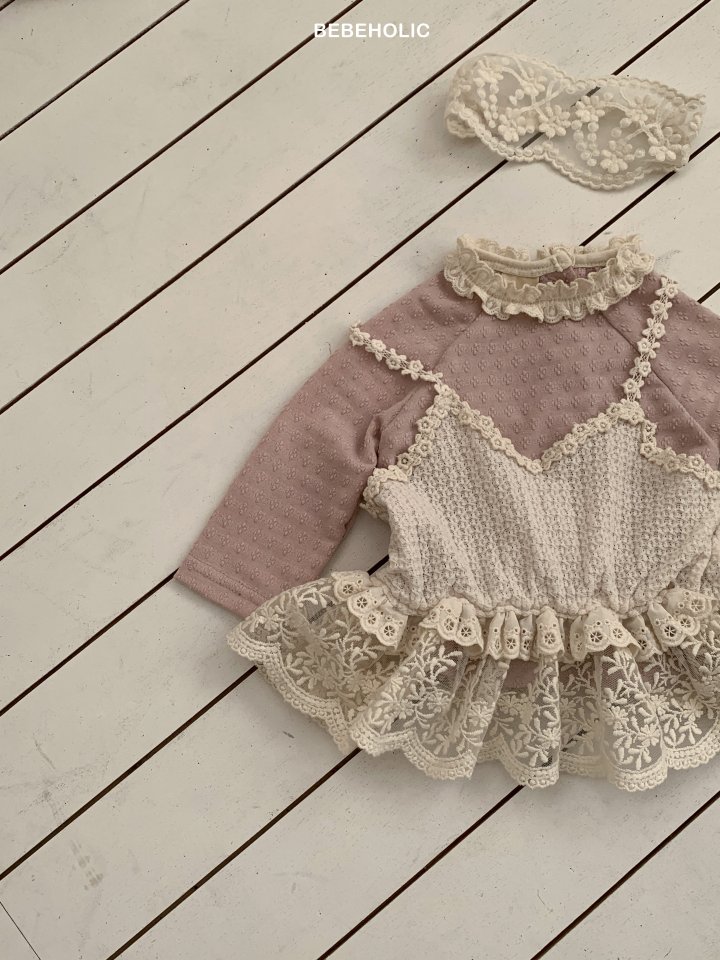 Bebe Holic - Korean Baby Fashion - #babyfashion - Pompom Bustier - 7