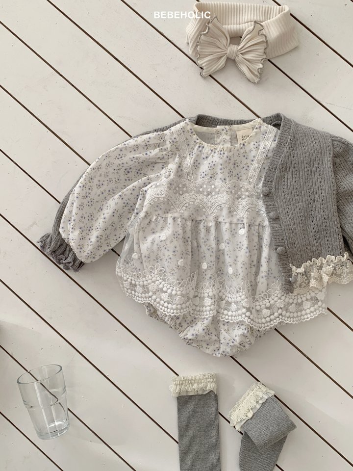 Bebe Holic - Korean Baby Fashion - #babyfashion - Rippy Lace Suit - 8