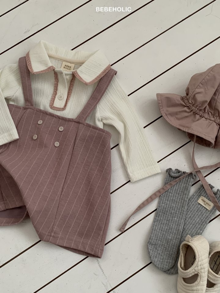 Bebe Holic - Korean Baby Fashion - #babyfashion - Stitch Overalls - 10