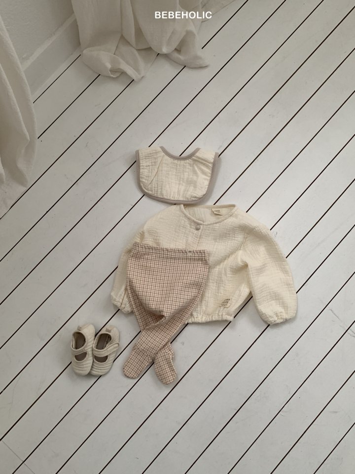 Bebe Holic - Korean Baby Fashion - #babyfashion - Check Footed Leggings - 5