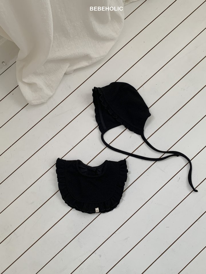 Bebe Holic - Korean Baby Fashion - #babyfever - Frill Bonnet Set (Bonnet+Cape) - 7