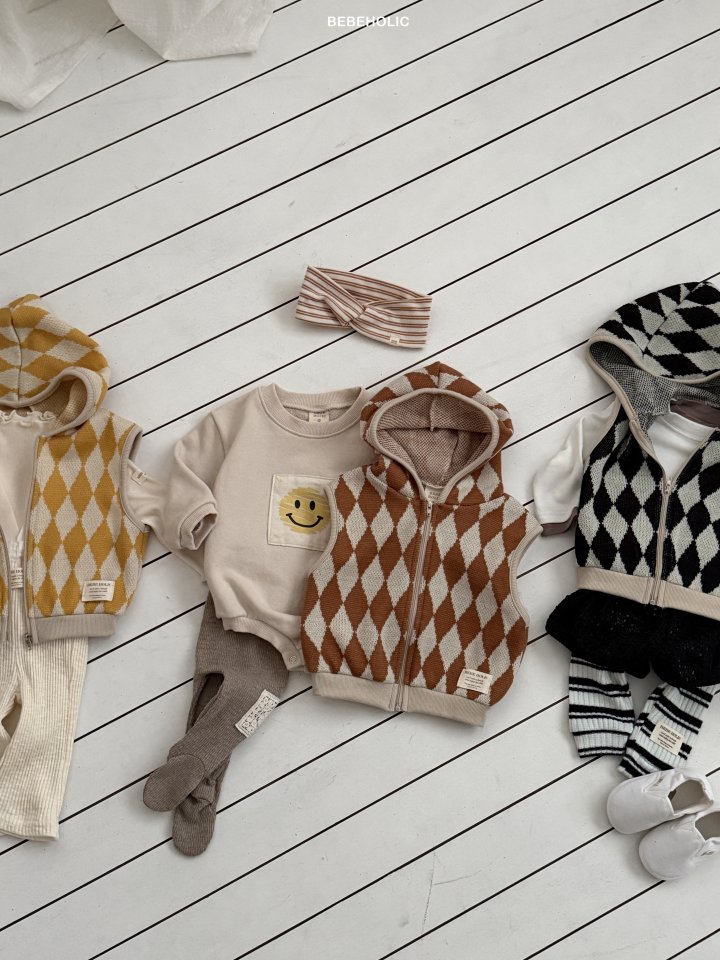 Bebe Holic - Korean Baby Fashion - #babyfever - Dia Hooded Vest - 2