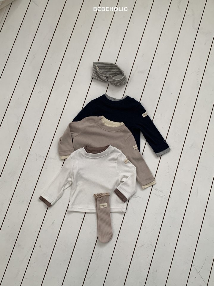 Bebe Holic - Korean Baby Fashion - #babyfever - Kona Layered Tee