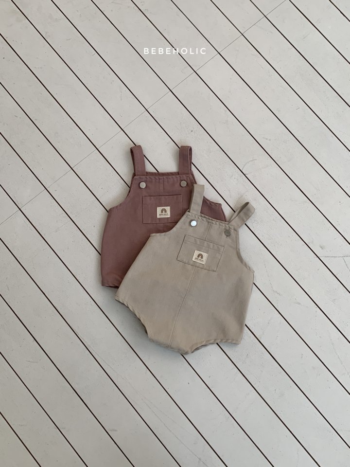 Bebe Holic - Korean Baby Fashion - #babyfever - Lego Suspender Suit - 12
