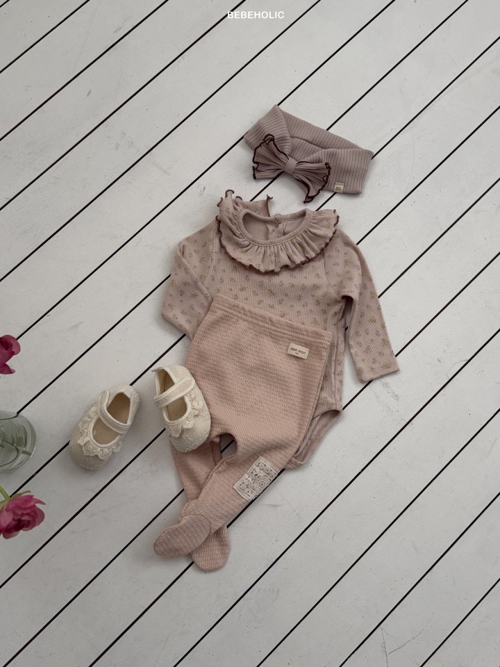Bebe Holic - Korean Baby Fashion - #babyfever - Berlin Footed Leggings - 5