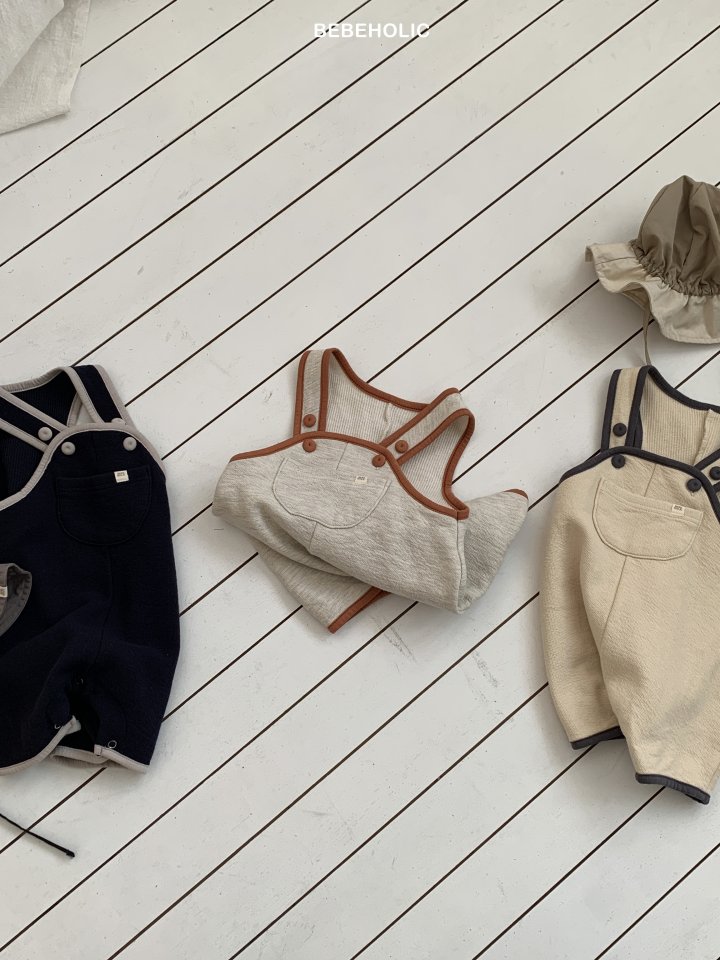 Bebe Holic - Korean Baby Fashion - #babygirlfashion - Poet Suspender Suit - 2