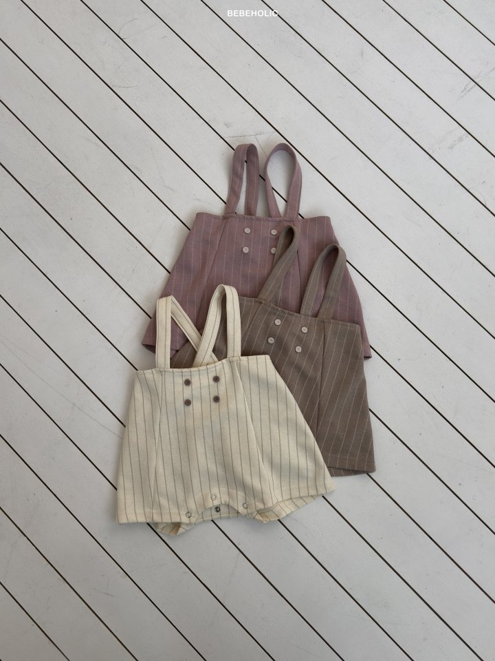 Bebe Holic - Korean Baby Fashion - #babygirlfashion - Stitch Overalls - 12