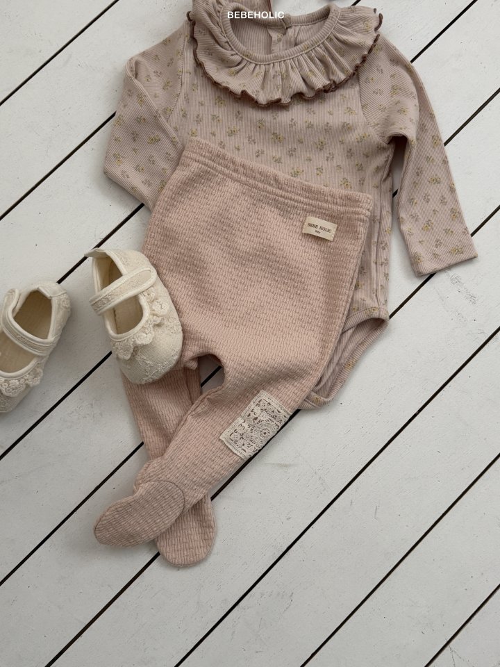 Bebe Holic - Korean Baby Fashion - #babygirlfashion - Berlin Footed Leggings - 6