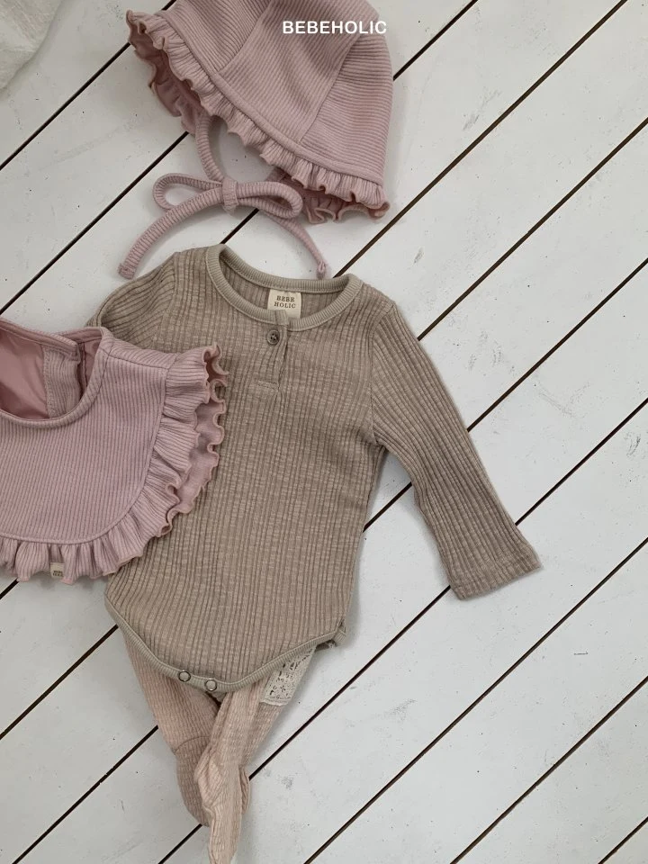 Bebe Holic - Korean Baby Fashion - #babylifestyle - Lovy Ribbed Suit - 10