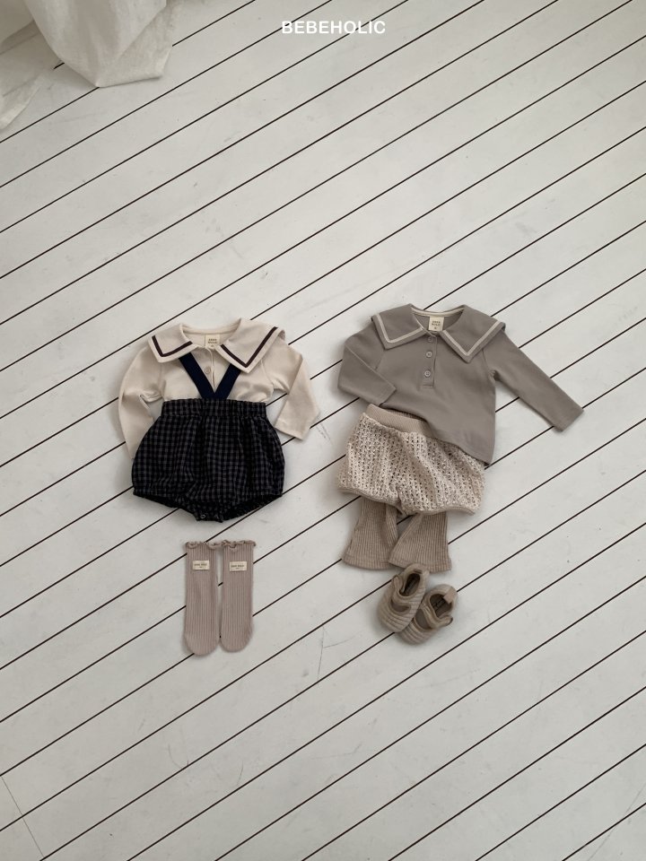 Bebe Holic - Korean Baby Fashion - #babygirlfashion - Bebe Sailor Tee - 4