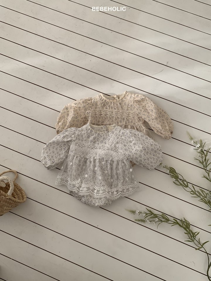 Bebe Holic - Korean Baby Fashion - #babylifestyle - Rippy Lace Suit - 11