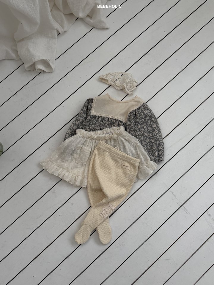Bebe Holic - Korean Baby Fashion - #babylifestyle - Berlin Footed Leggings - 7