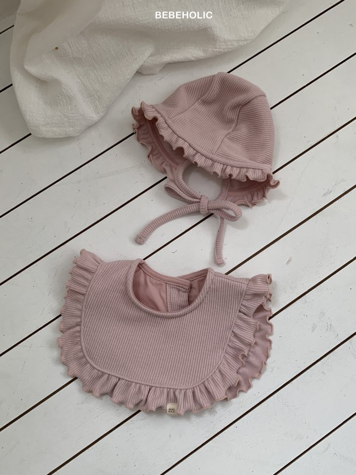 Bebe Holic - Korean Baby Fashion - #babyoninstagram - Frill Bonnet Set (Bonnet+Cape) - 10