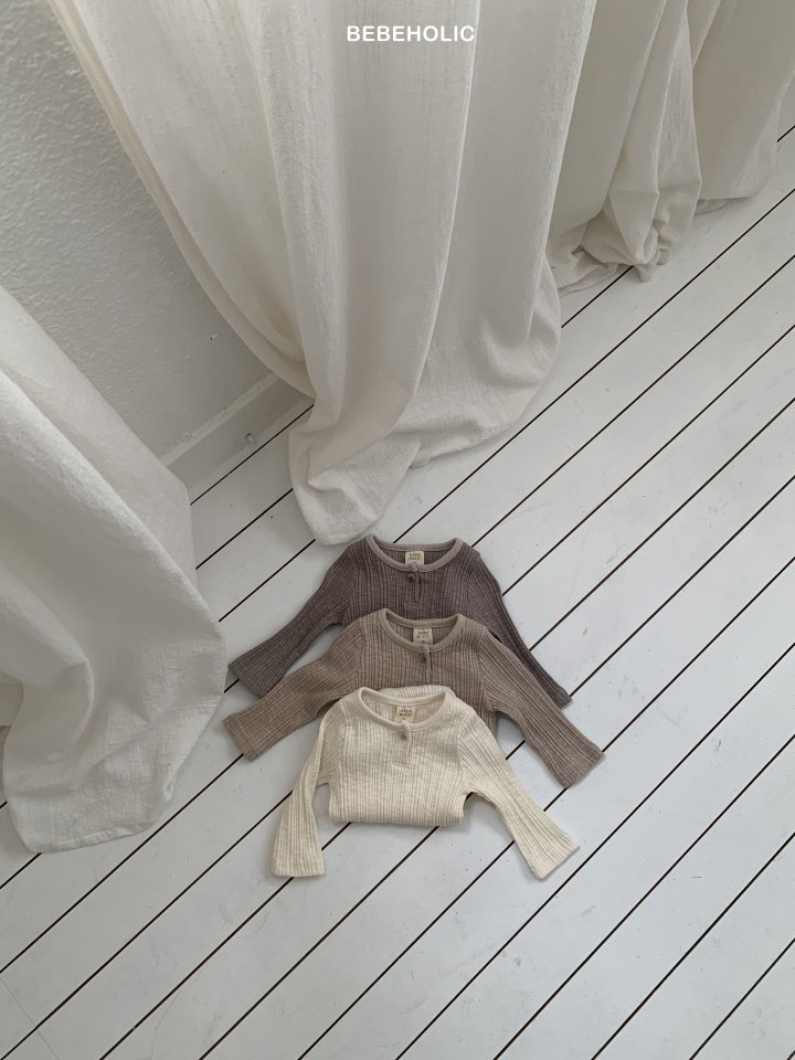 Bebe Holic - Korean Baby Fashion - #babyoninstagram - Lovy Ribbed Suit - 11