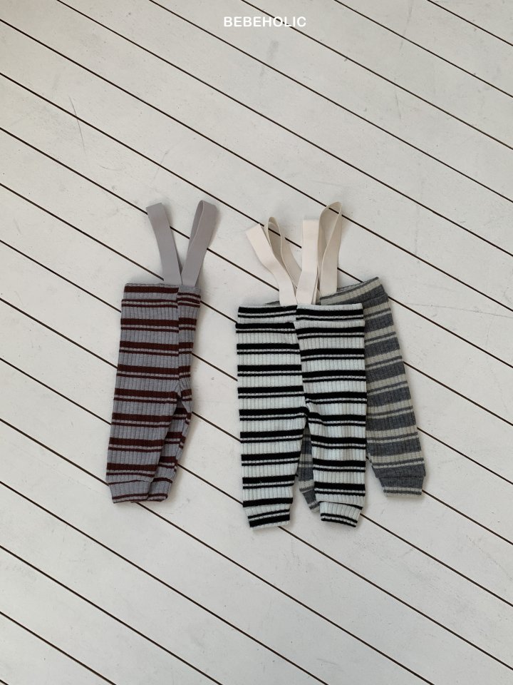 Bebe Holic - Korean Baby Fashion - #babyoninstagram - Deli Stripe Leggings - 11