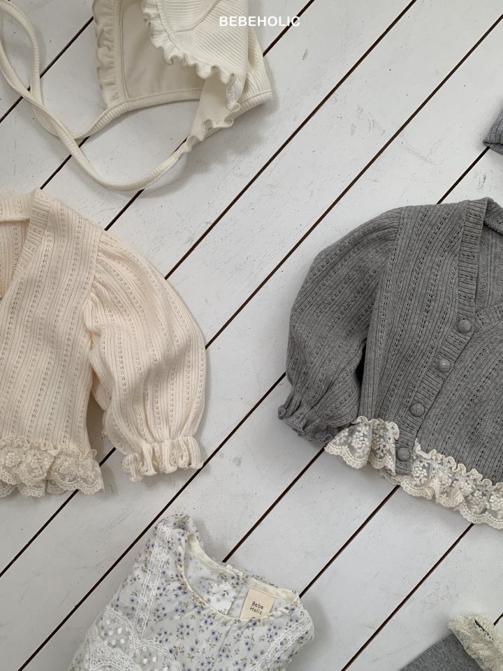 Bebe Holic - Korean Baby Fashion - #babyoninstagram - Fairy Cardigan - 4