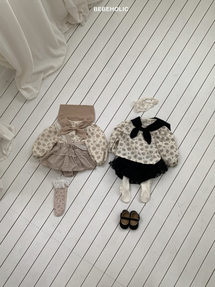 Bebe Holic - Korean Baby Fashion - #babyootd - Ruby Cape Blouse