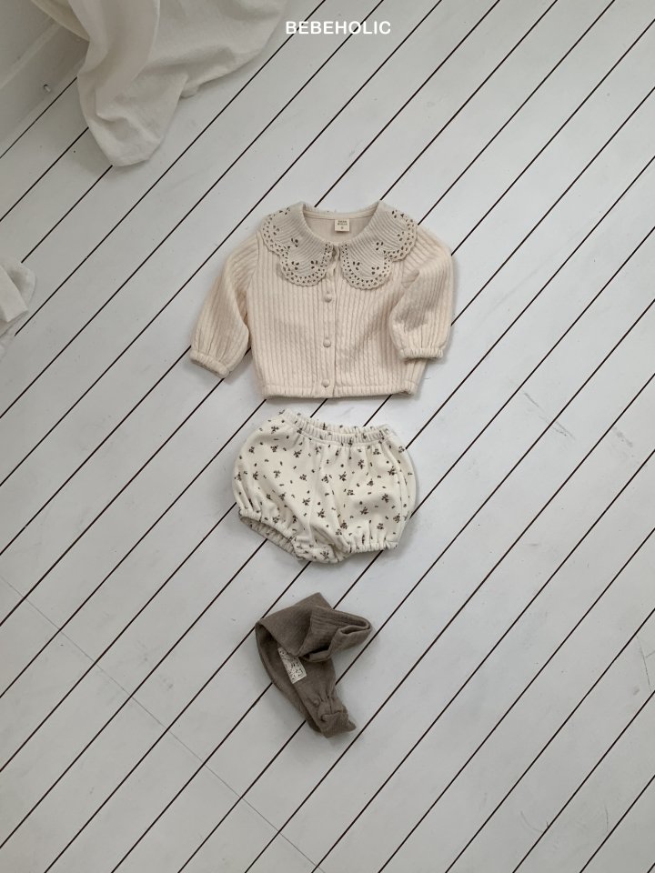 Bebe Holic - Korean Baby Fashion - #babyootd - Chacha Lace Bloomers - 7