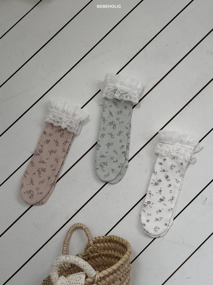 Bebe Holic - Korean Baby Fashion - #babyoutfit - Angela Knee Socks - 2