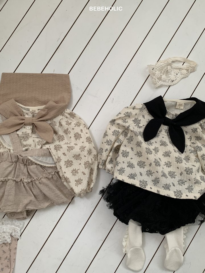 Bebe Holic - Korean Baby Fashion - #babyoutfit - Ruby Cape Blouse - 2