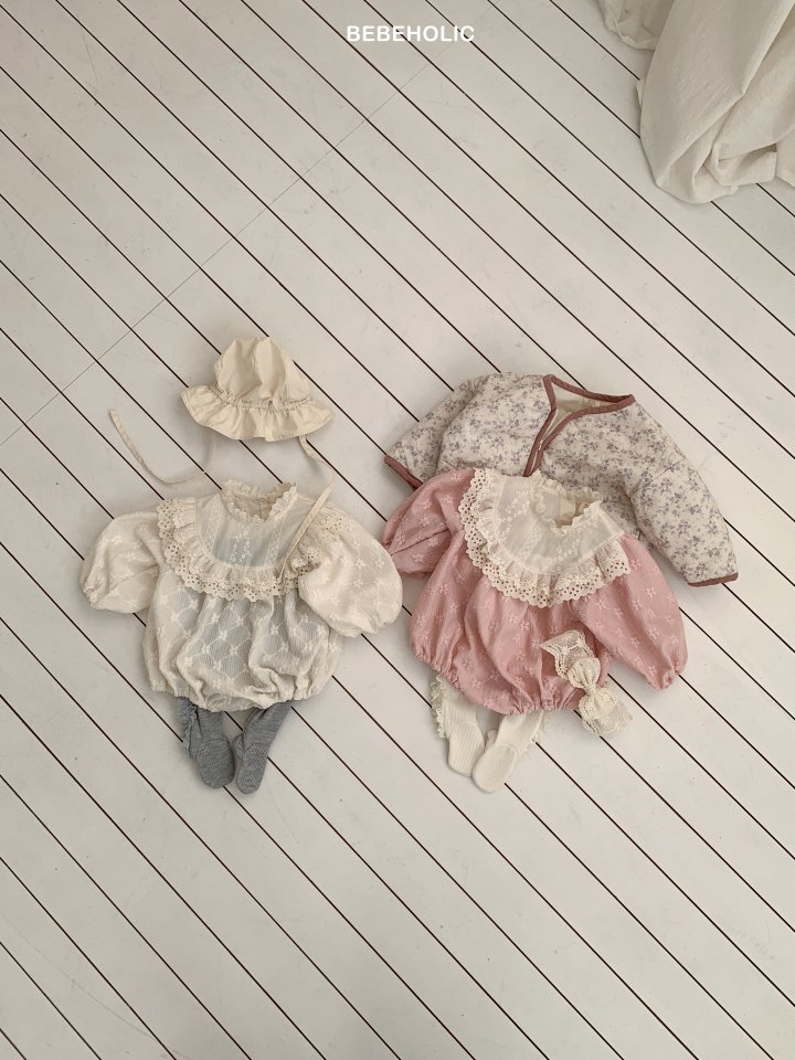 Bebe Holic - Korean Baby Fashion - #babyoutfit - Brie Lace Suit