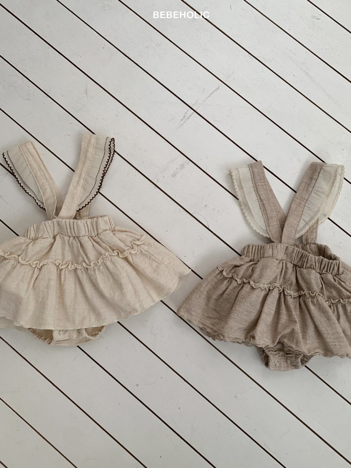 Bebe Holic - Korean Baby Fashion - #babyoutfit - Mellow Skirt Bloomers - 11