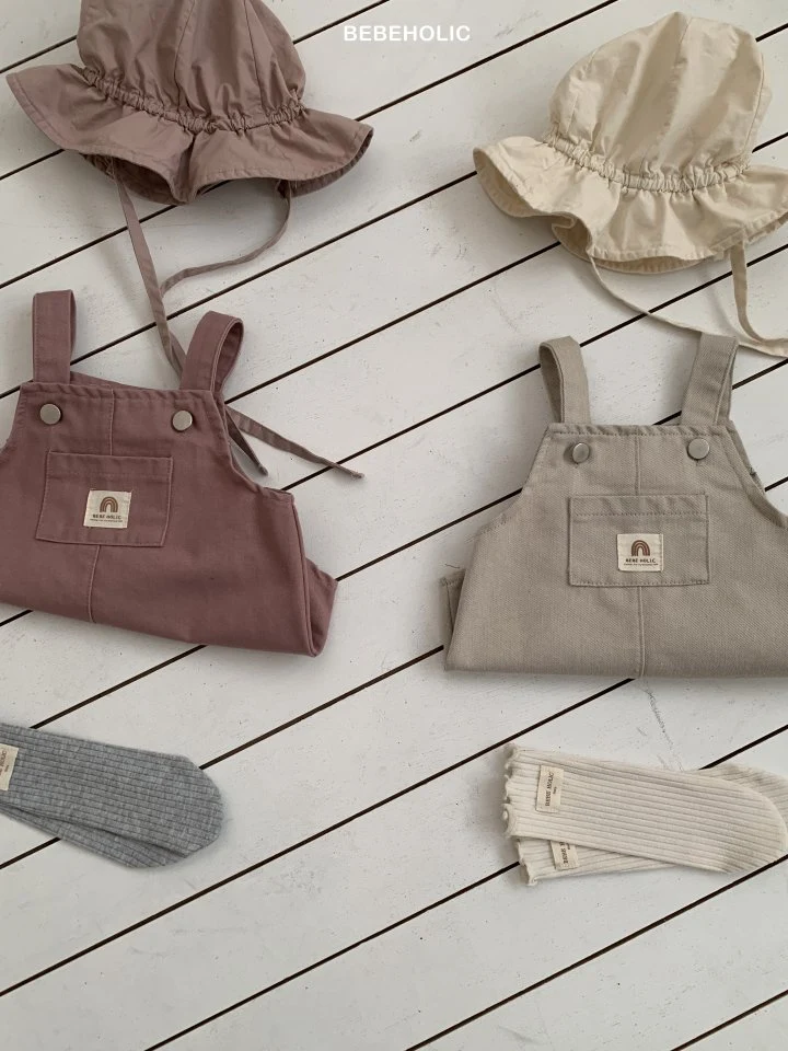 Bebe Holic - Korean Baby Fashion - #babyoutfit - Lego Suspender Suit - 2