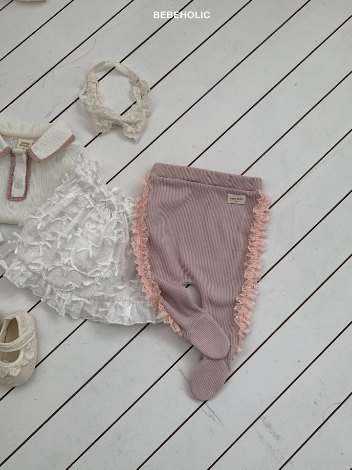Bebe Holic - Korean Baby Fashion - #babyoutfit - Shasha Footed Leggings - 10