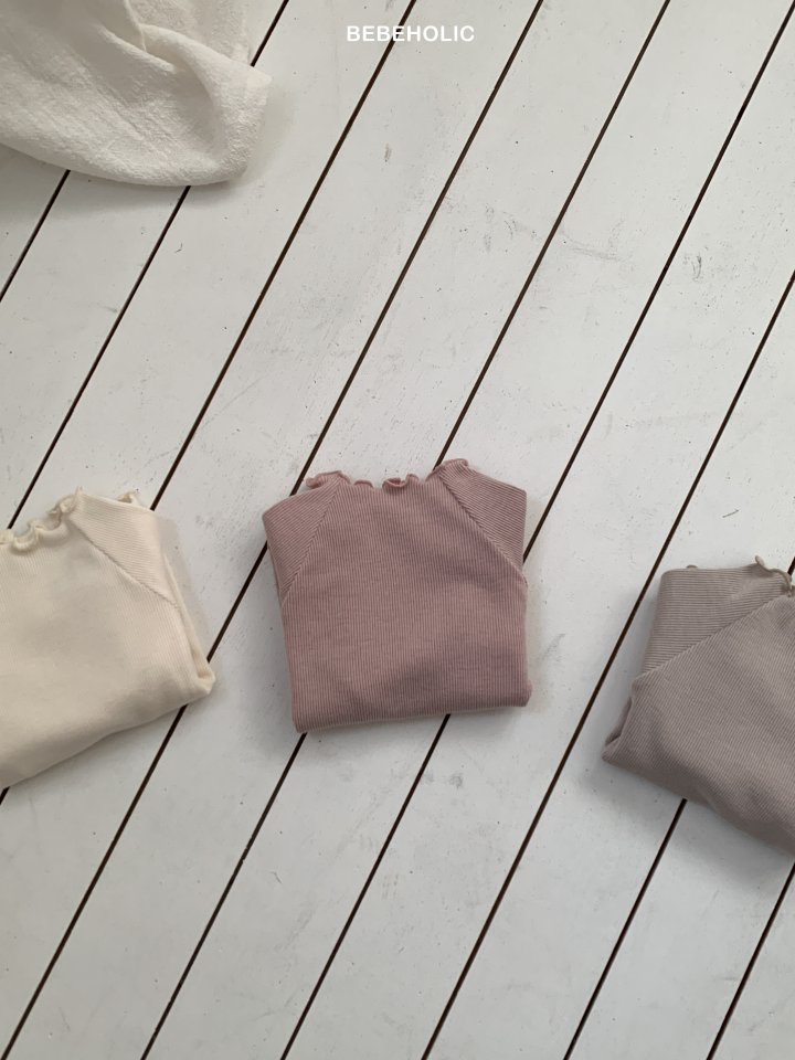 Bebe Holic - Korean Baby Fashion - #babywear - Bunny Ribbed Tee - 12