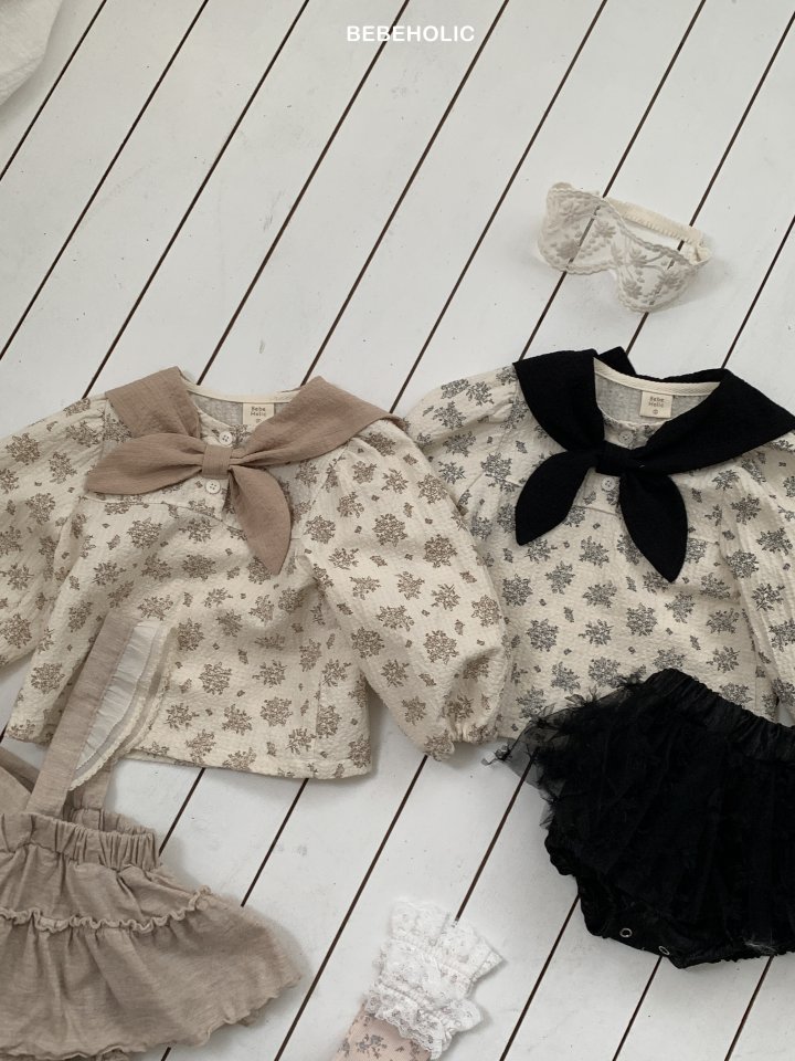 Bebe Holic - Korean Baby Fashion - #babyoutfit - Ruby Cape Blouse - 4